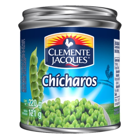 Chicharos clemente 220 gr lata