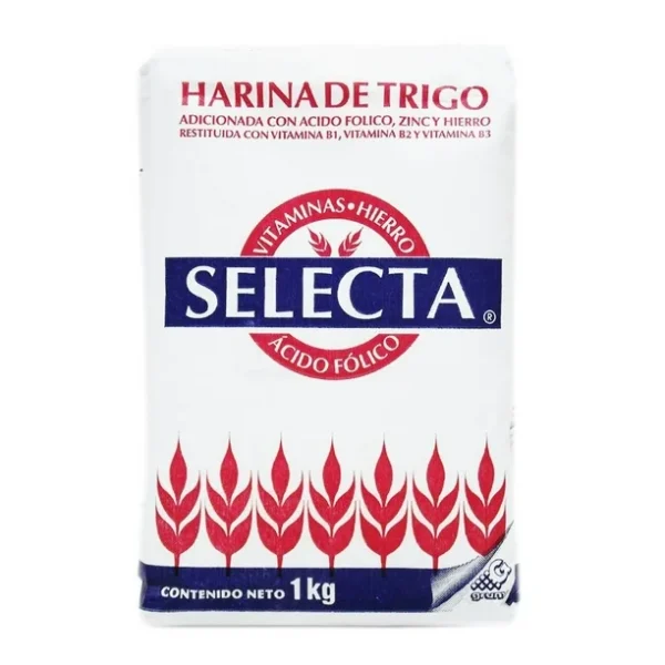 Harina selecta 1 kg pieza