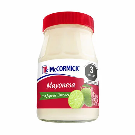Mayonesa macormic 190 gr pieza