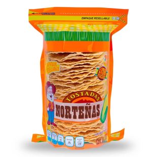 Tostadas tubo con 40 norteñas