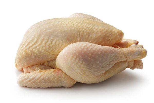 Pollo fresco mitad en pedazos a granel x kg